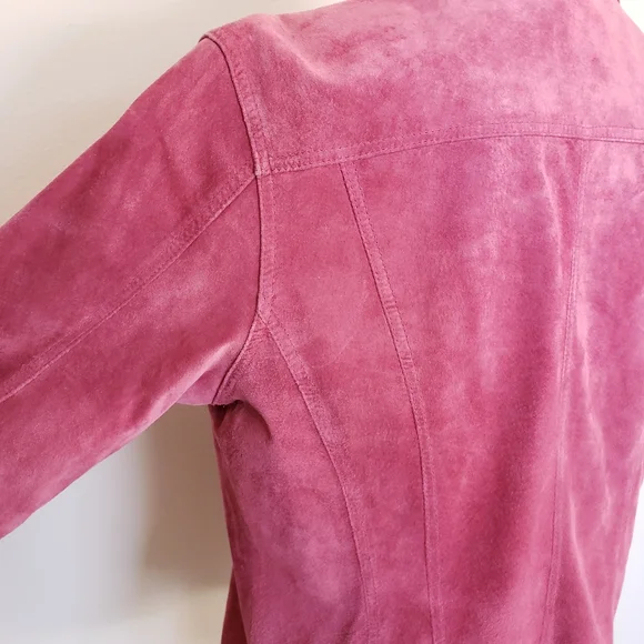 Pink Suede Jacket - Picture 4 of 12